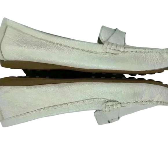 GIANI BERNINI Dailyn Memory Foam Loafers- White Leather- Size 8.5 - Picture 16 of 17